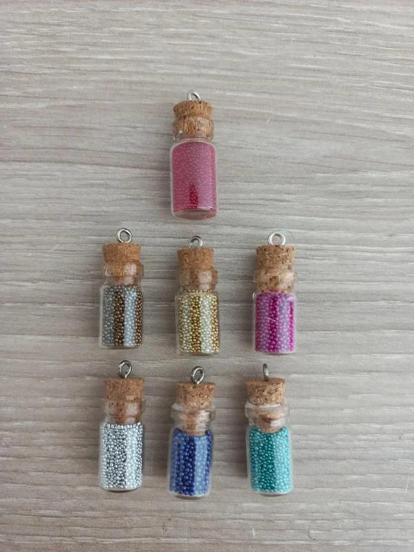 Lot De 7 Fioles Microbilles